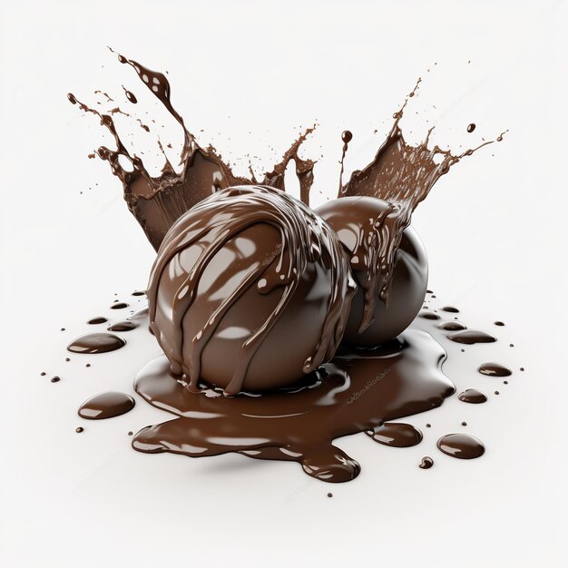 BLUEBERRY GARK CHOCOLATE TRUFFLE