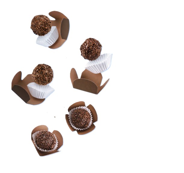 GOURMET SWEET POTATO DARK CHOC. BRIGADEIRO